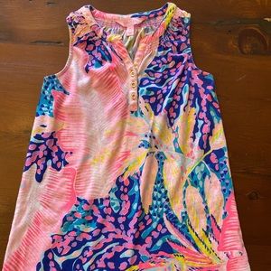 Lilly Pulitzer Mini Essie Dress Size M 6-7